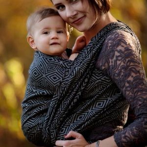 Little Frog Sling For Babywearing Linen cube